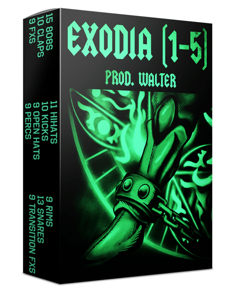Prod. Walter - EXODIA 1-5 (Drum Kit)